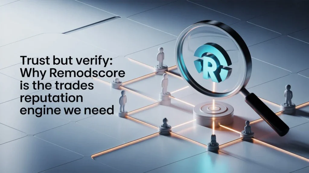 Why Remodscore Is the Trades Reputation Engine We Need Why Remodscore Is the Trades Reputation Engine We Need